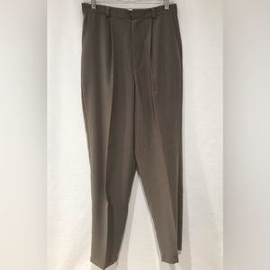 🌹🌹🌹Laura Scott Women’s Pleated Wrinkles Free Hi Rise  Pockets Pants, 12